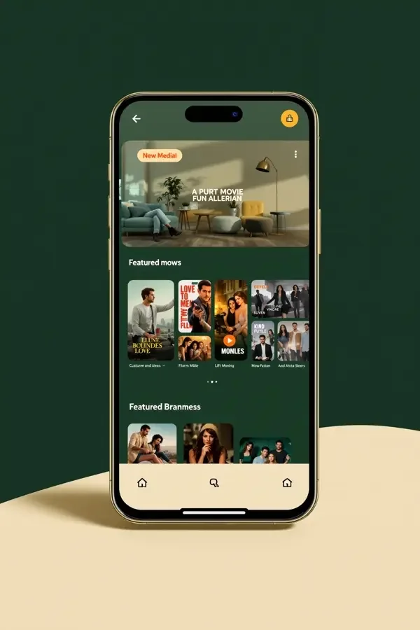 飘零影院 APP 界面展示