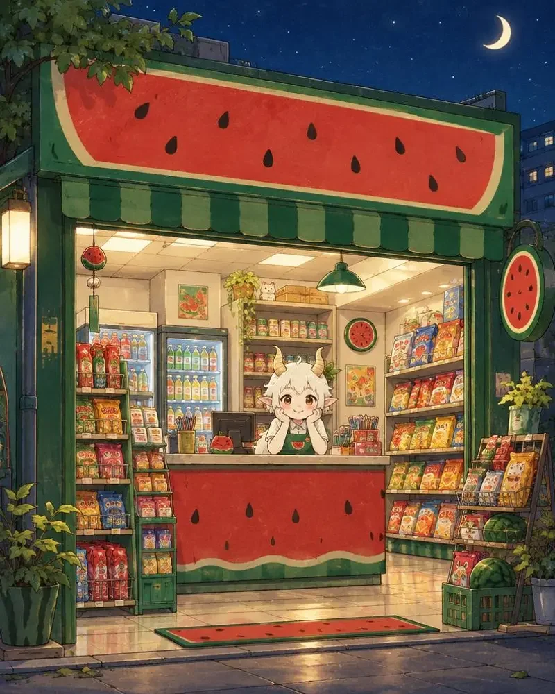 《妖怪日升便利店》封面,第33话更新